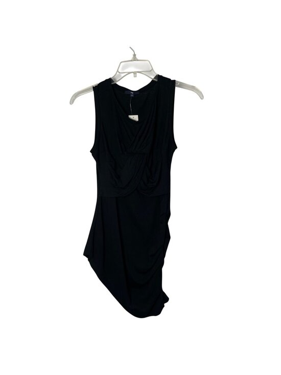 GAP Tops - Gap Women's Black Sleeveless Asymmetrical Tunic Top Size Small NWT